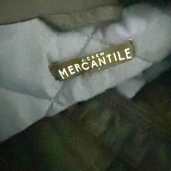 J. CREW MERCANTILE | Navy Blue Gold Field Jacket Quilted Pockets | Size XXL - Picture 9 of 12